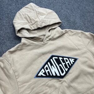 RawGear Gymwear Streetwear Heavyweight Tan Pullover Hoodie